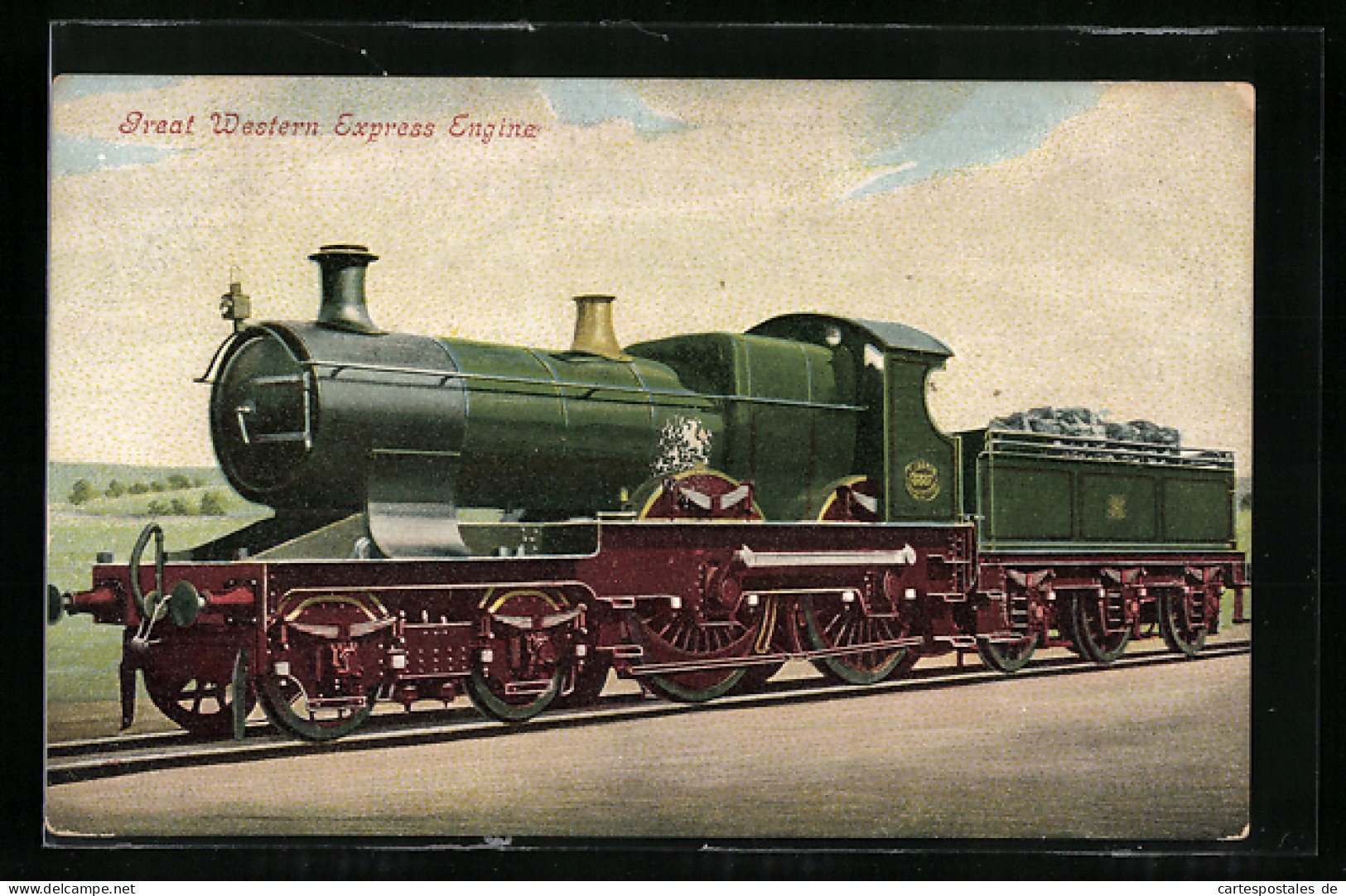 Pc Great Western Express Engine, Englische Eisenbahn  - Trains