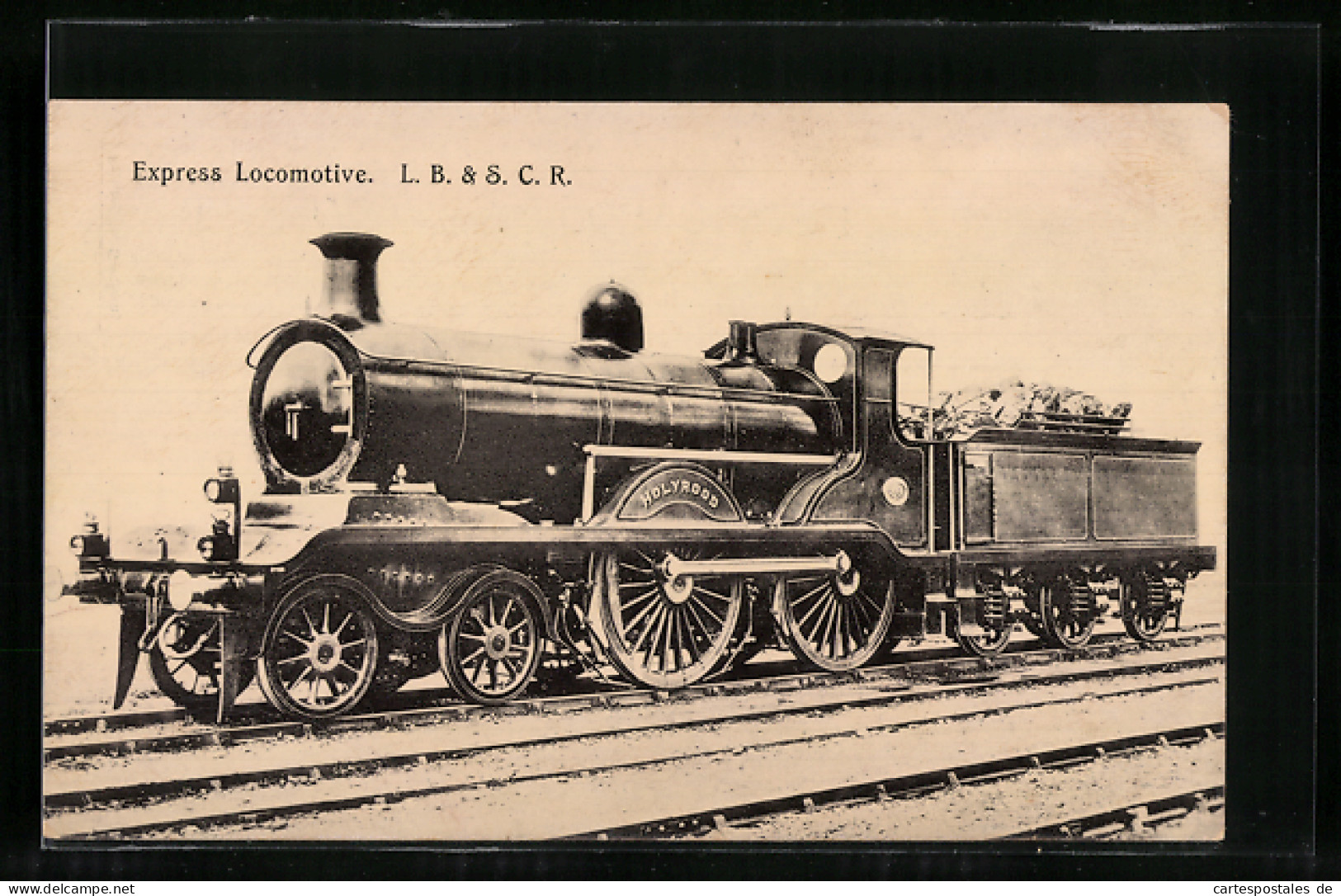 Pc Express Locomotive Holyrood Der LB & SCR  - Trains