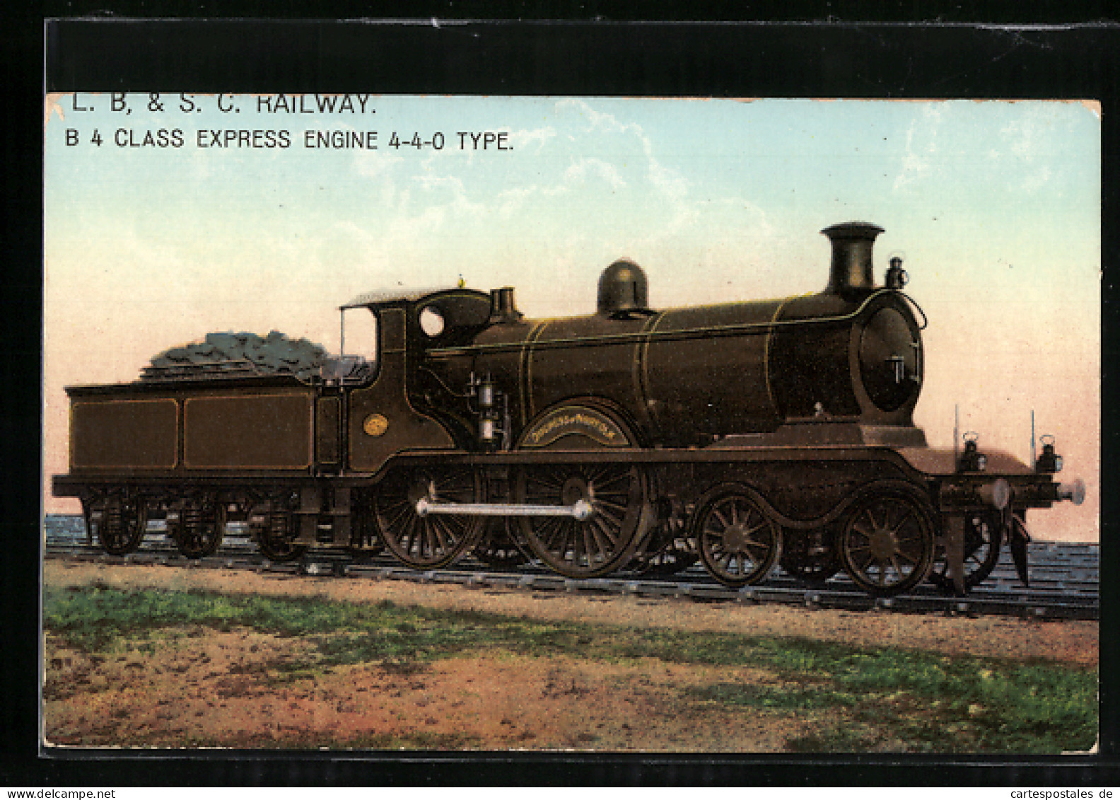 Pc LB & SC Railway Express Engine Duchess Of Norfolk  - Trains