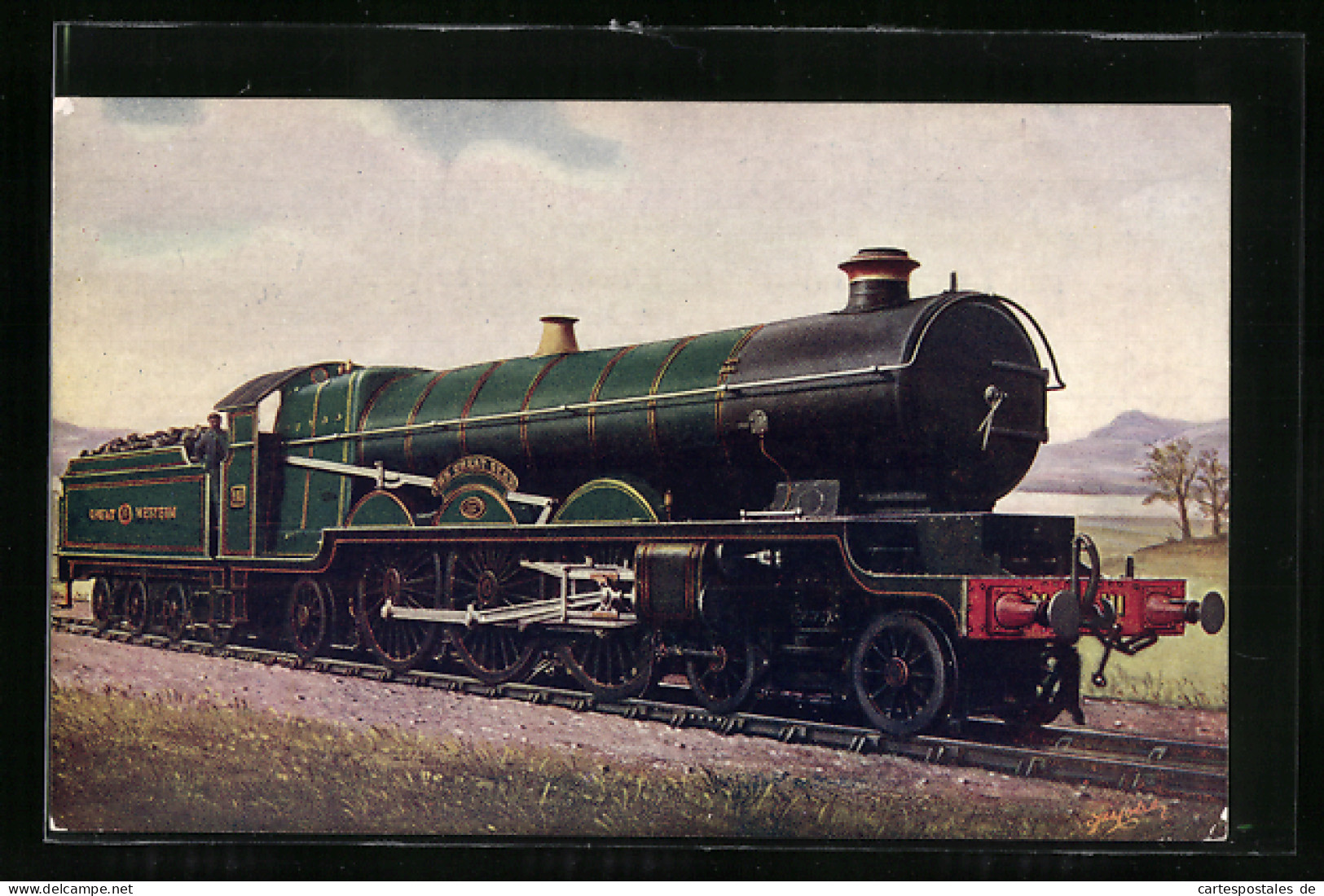 Artist's Pc Dampflokomotive The Great Bear Der Great Western  - Trains