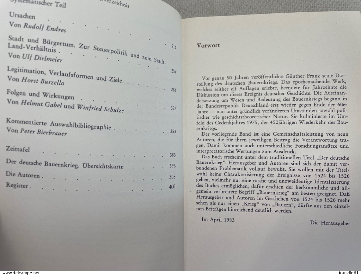 Der Deutsche Bauernkrieg. - 4. Neuzeit (1789-1914)