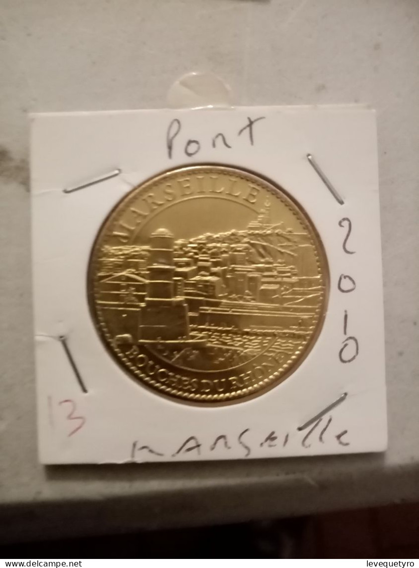 Médaille Touristique Arthus Bertrand AB 13 Marseille Port 2010 - 2010