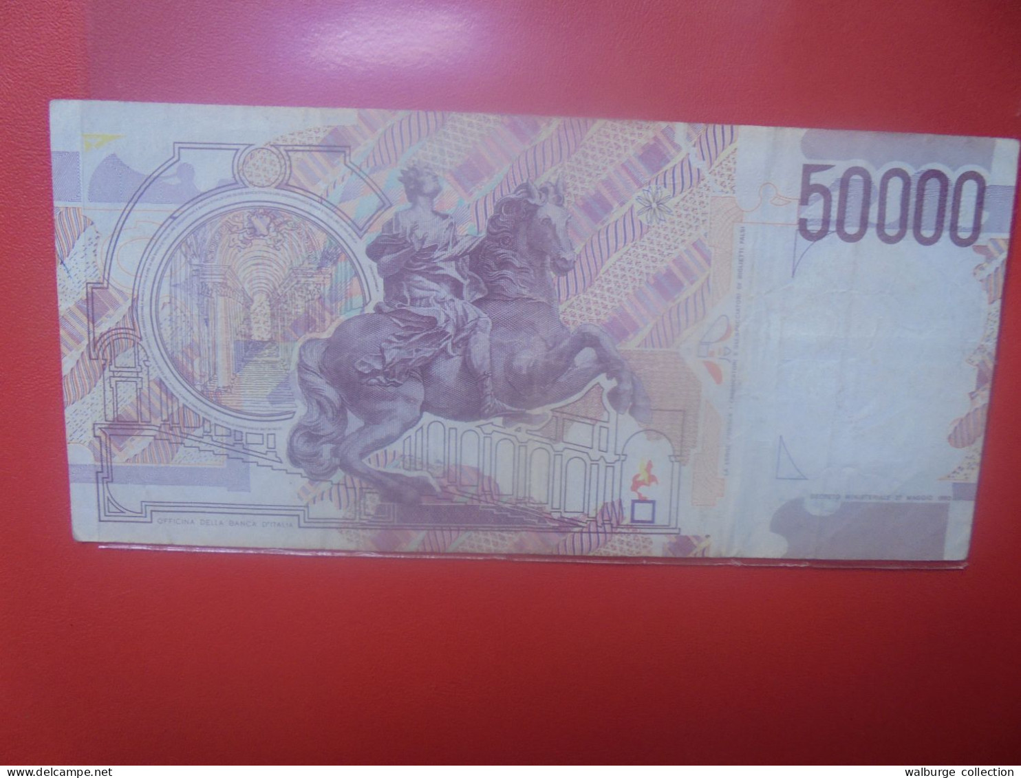 ITALIE 50.000 LIRE 1992 Circuler (B.33) - 50000 Liras