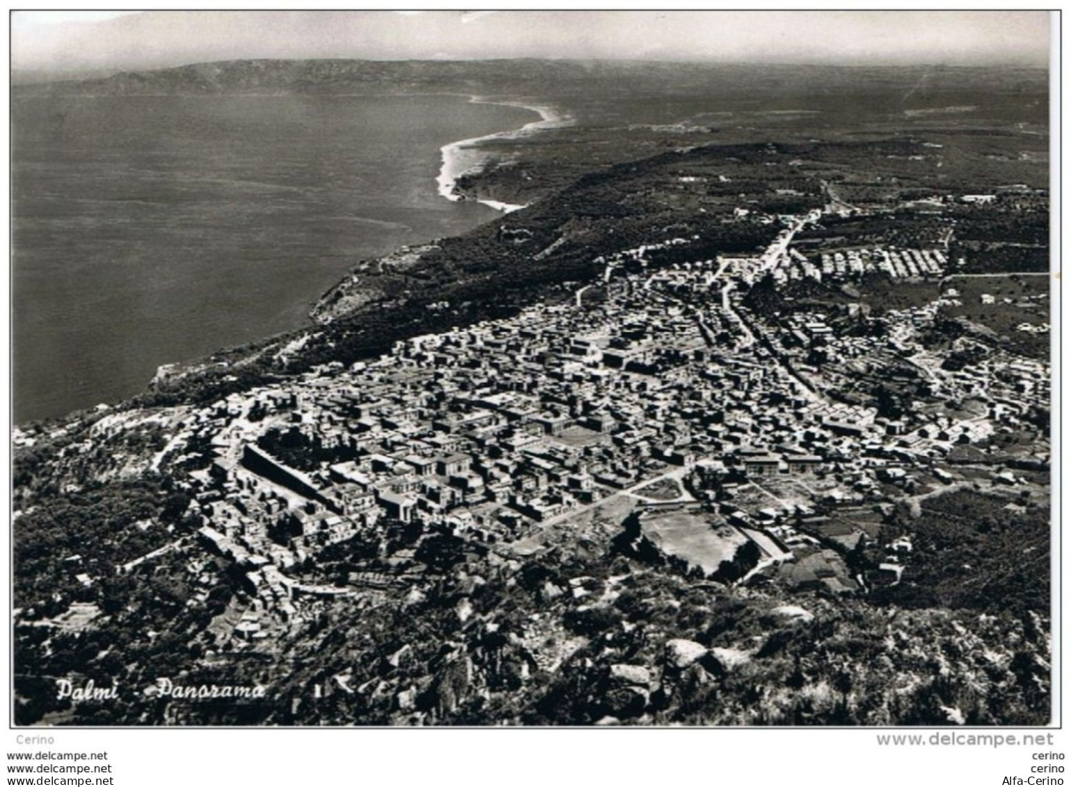 PALMI:  PANORAMA  AEREO  -  FOTO  -  FG - Reggio Calabria