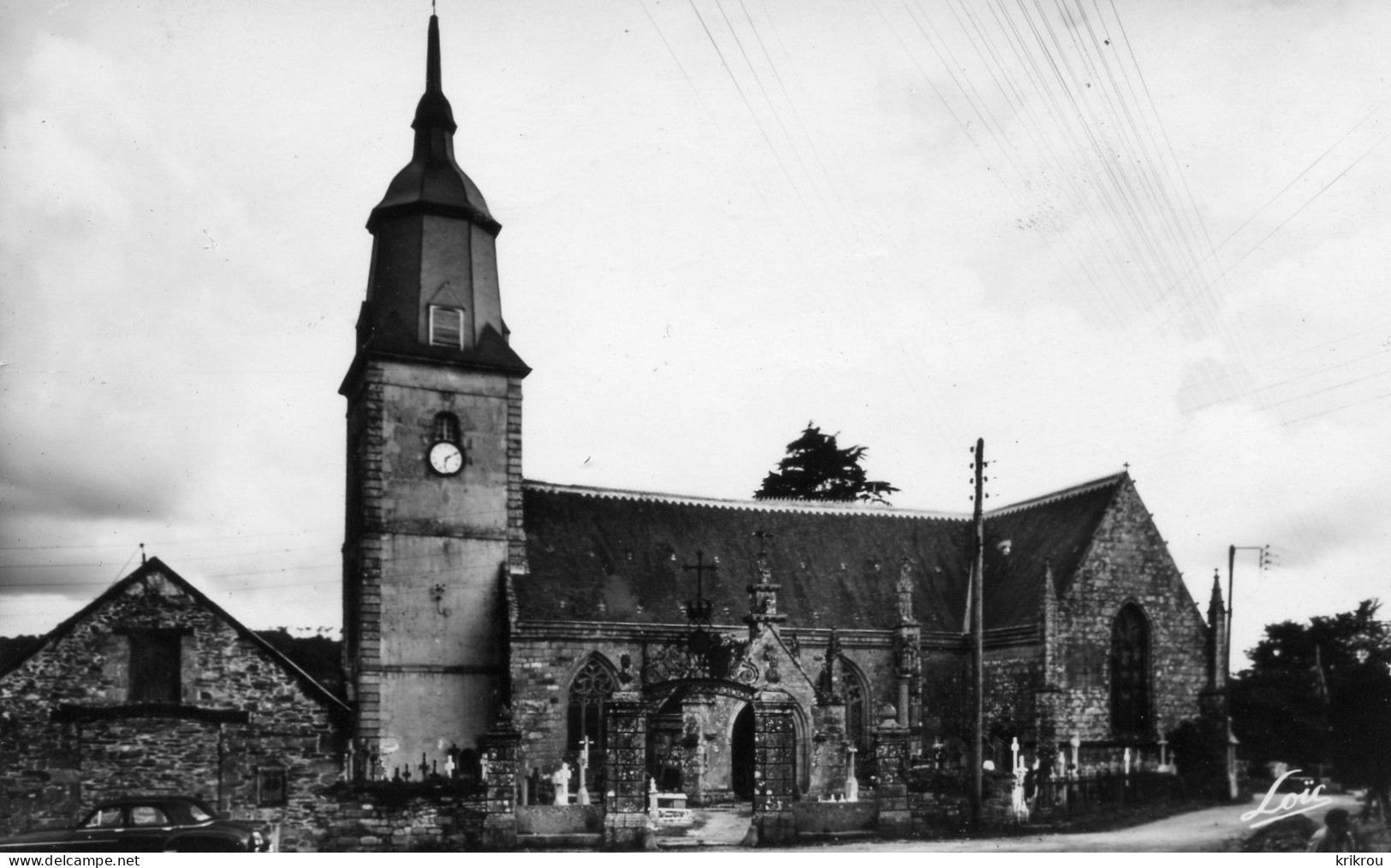 CPSM   LE QUILLIO - L'Eglise. - Sonstige & Ohne Zuordnung