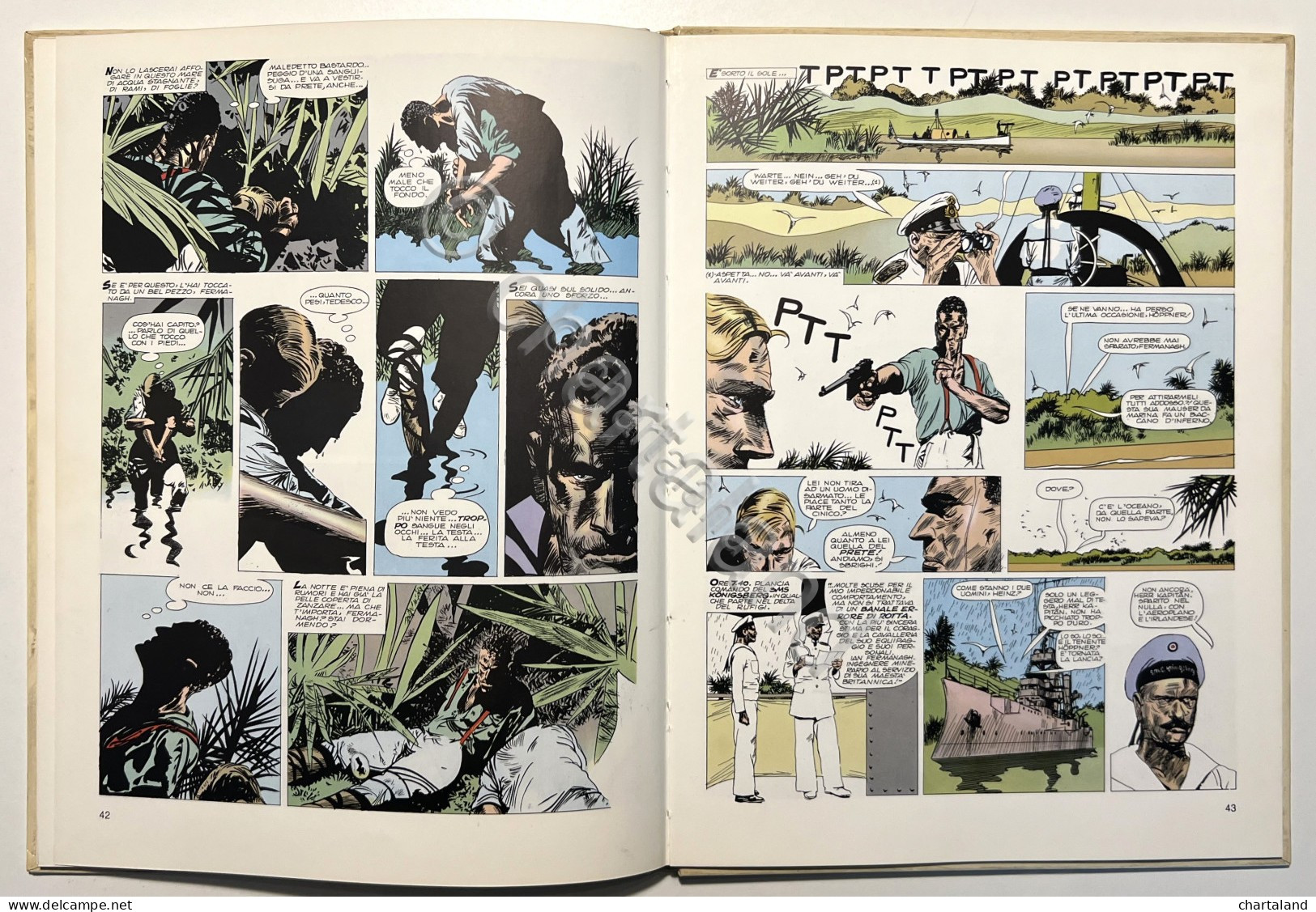 Fumetti Un Uomo Un'Avventura 18 - A. Micheluzzi - L'Uomo Del Tanganyka - 1978 - Sonstige & Ohne Zuordnung