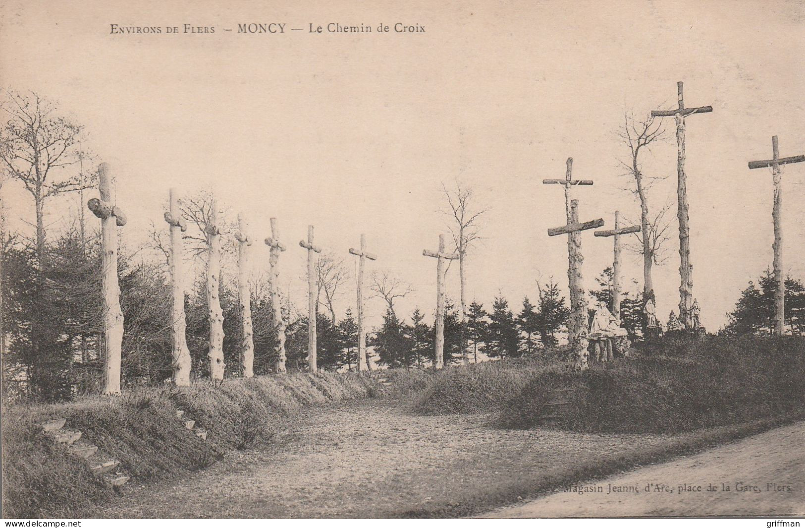 ENVIRONS DE FLERS MONCY LE CHEMIN DE CROIX TBE - Flers