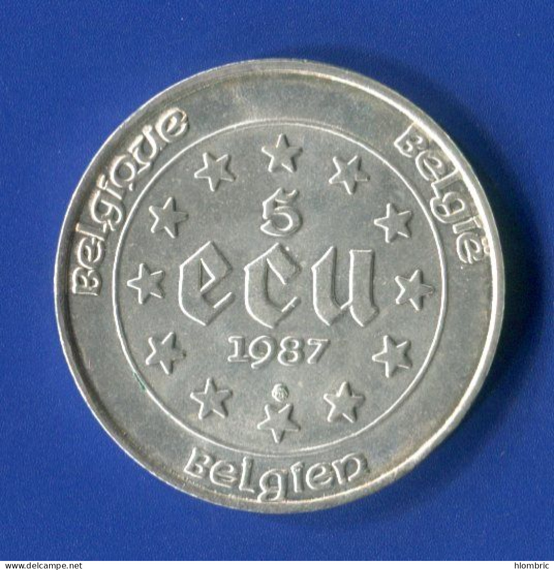 Belgique   5  écu  1987  Arg - Unclassified