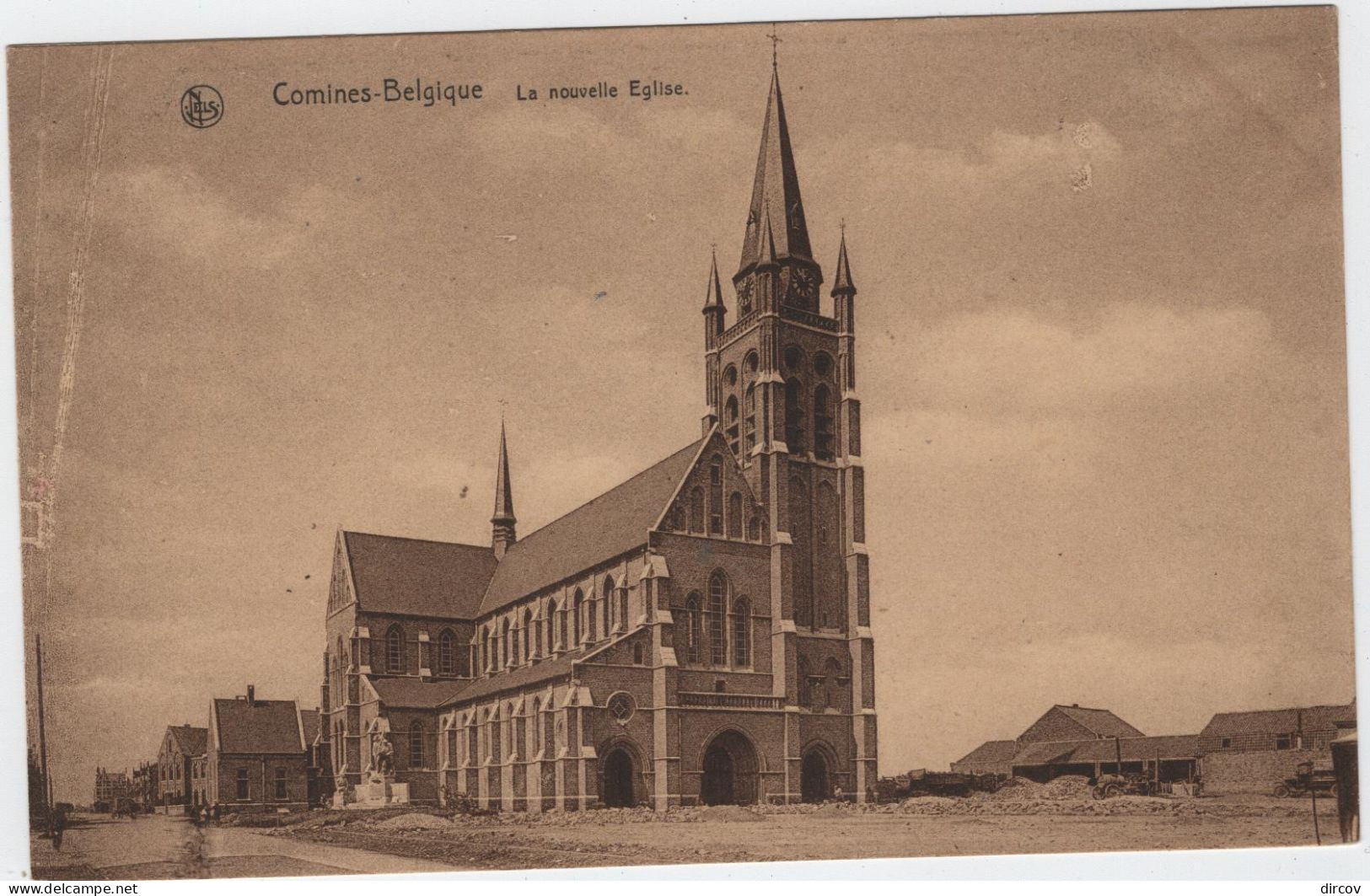 Komen-Waasten - Deelgemeente Komen - De Nieuwe Kerk (Becquaert) (niet Gelopen Kaart) - Comines-Warneton - Komen-Waasten