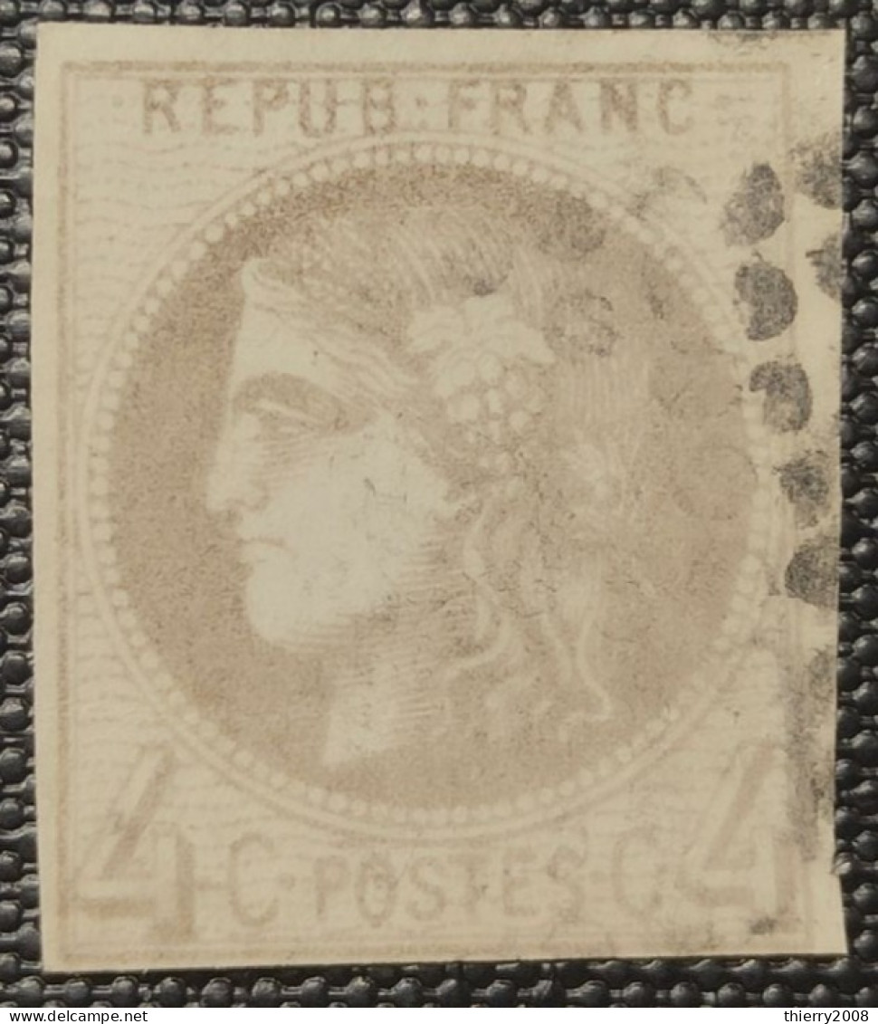 Emission De Bordeaux N° 41B  Avec Oblitération Losange, Etat Bien - 1870 Bordeaux Printing