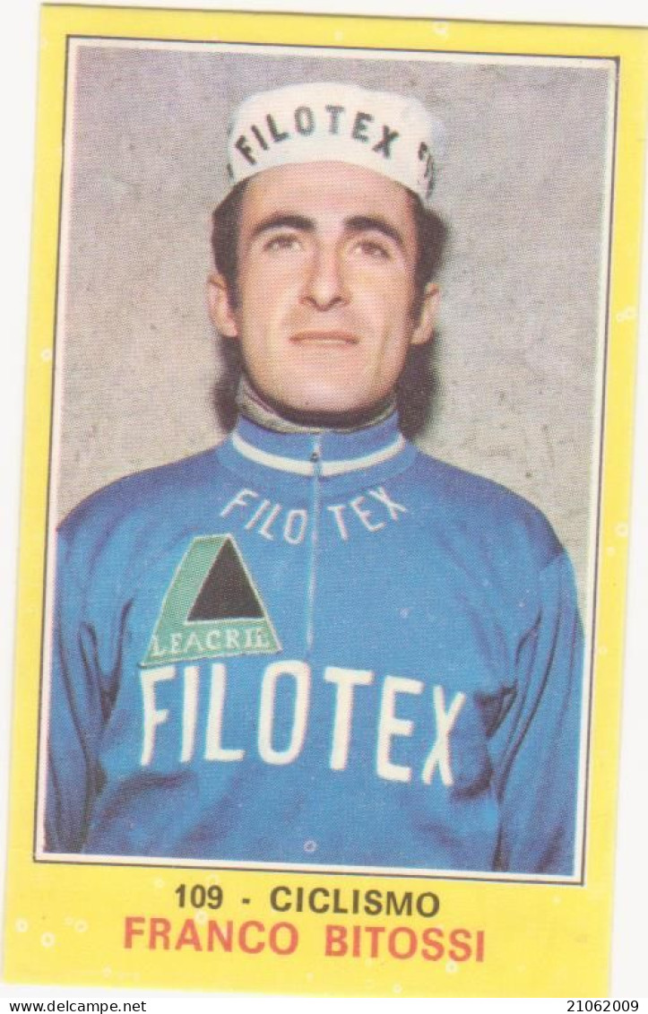 109 FRANCO BITOSSI - CICLISMO - CAMPIONI DELLO SPORT PANINI 1970-71 - Cyclisme