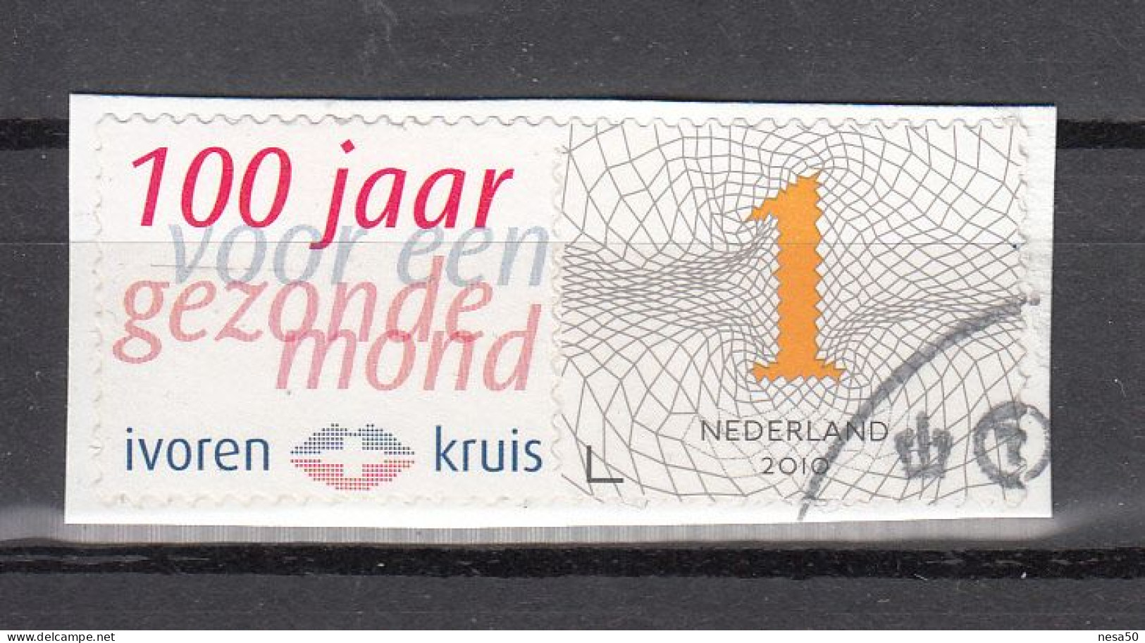 Nederland 2010 Nvph Nr 2750, Mi Nr 2773, 100 Jaar Gezondheid (postzegel Niet Afweken!! Gaat Los Van Elkaar) - Oblitérés