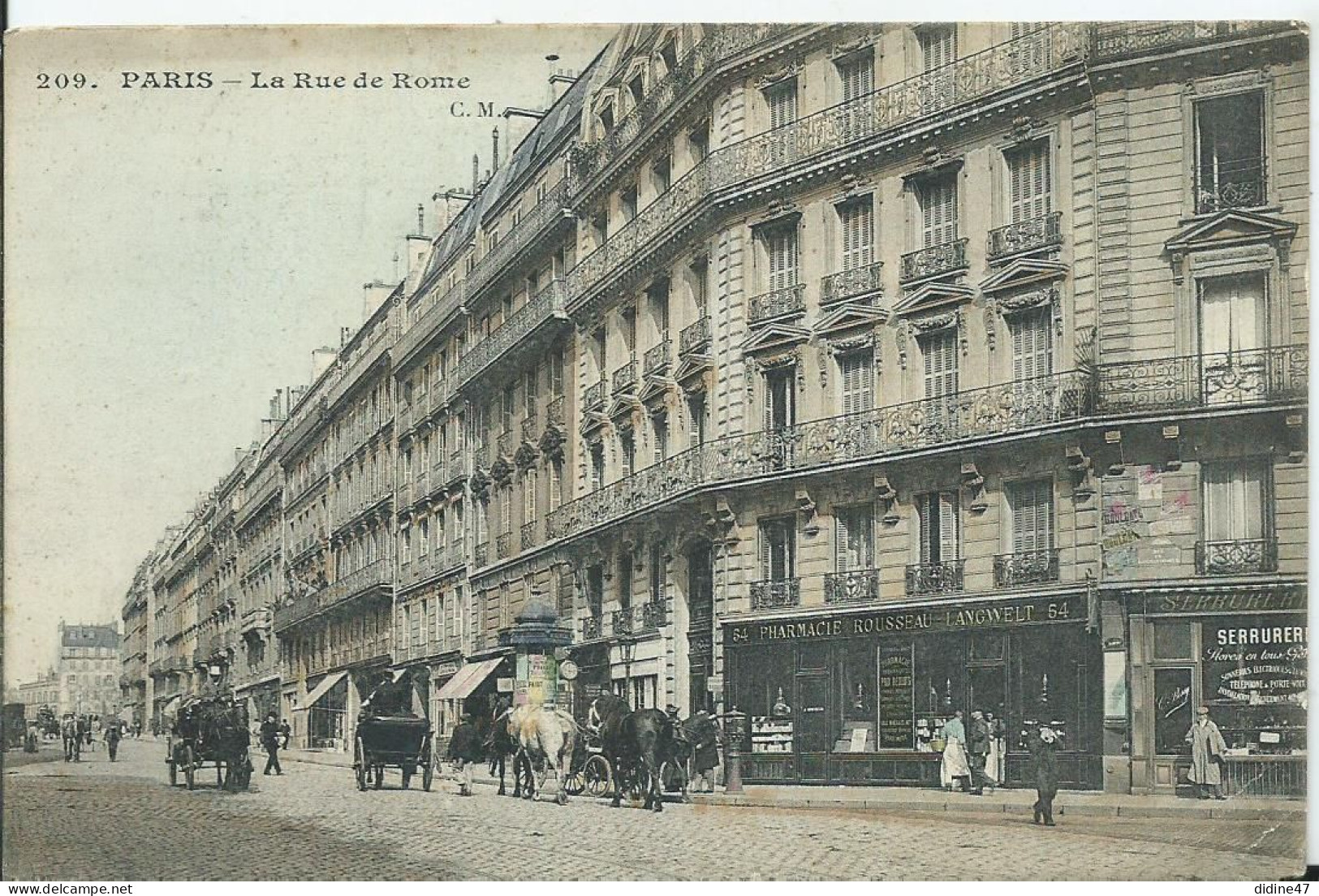 PARIS - Rue De Rome - Distretto: 08
