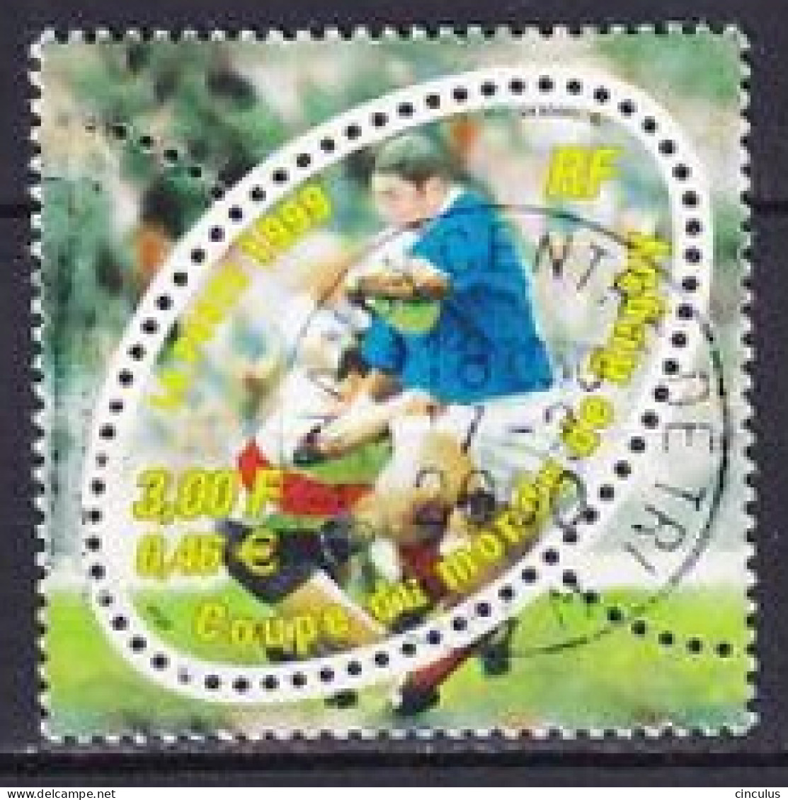 1999. France. World Cup Rugby Championship. Used. Mi. Nr. 3421 - Usados