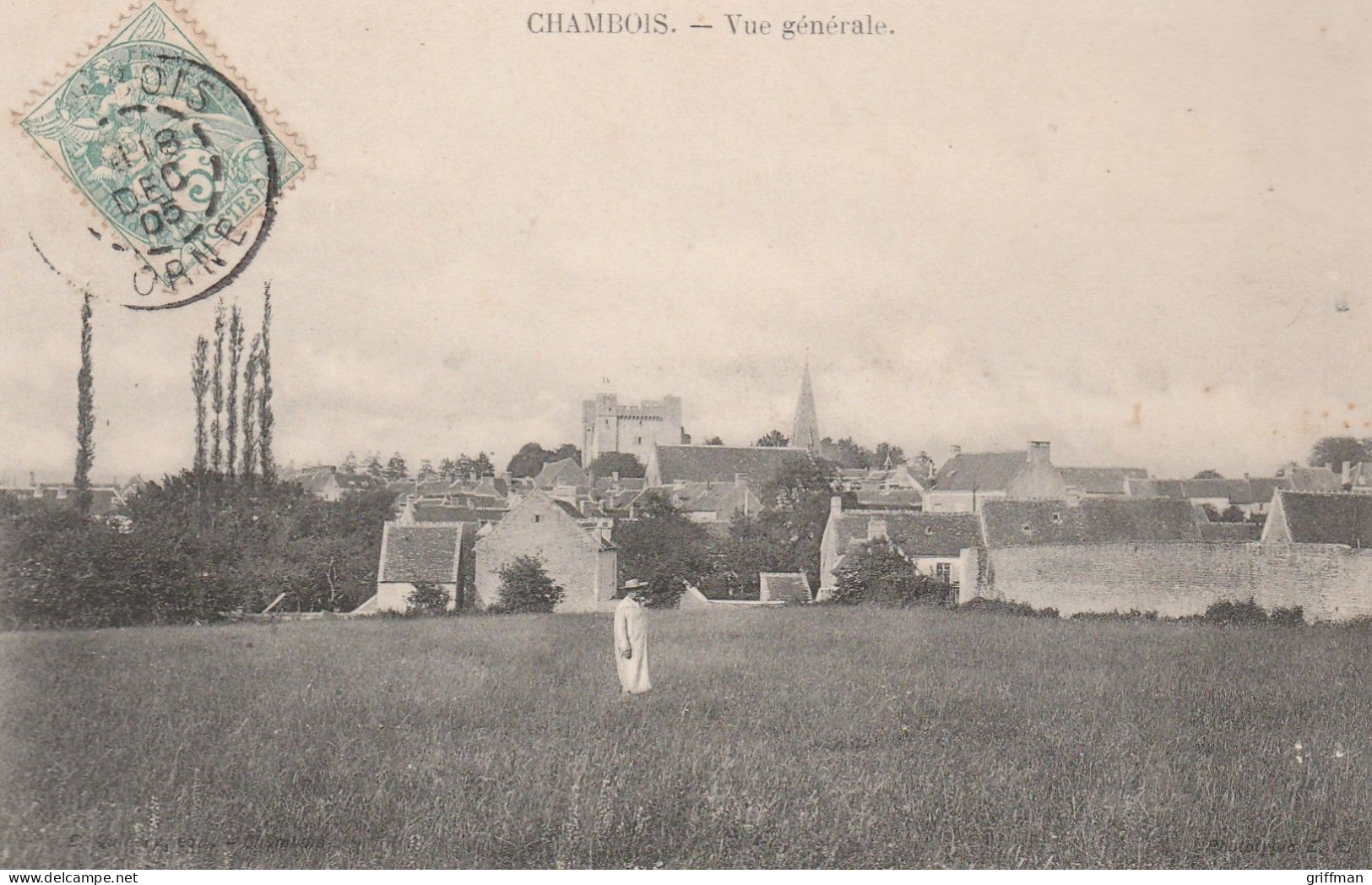 CHAMBOIS VUE GENERALE 1905 TBE - Other & Unclassified