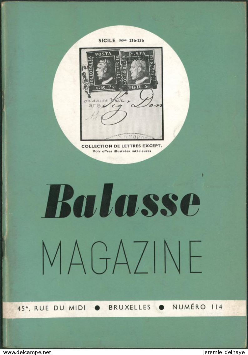 Belgique - BALASSE MAGAZINE : N°114 - French (from 1941)