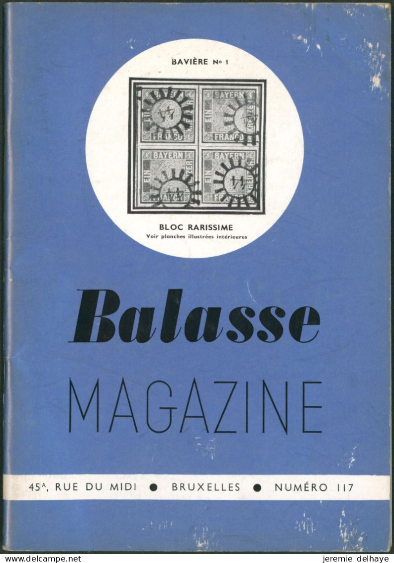 Belgique - BALASSE MAGAZINE : N°117 - Francés (desde 1941)