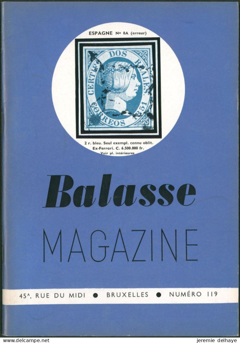 Belgique - BALASSE MAGAZINE : N°119 - French (from 1941)