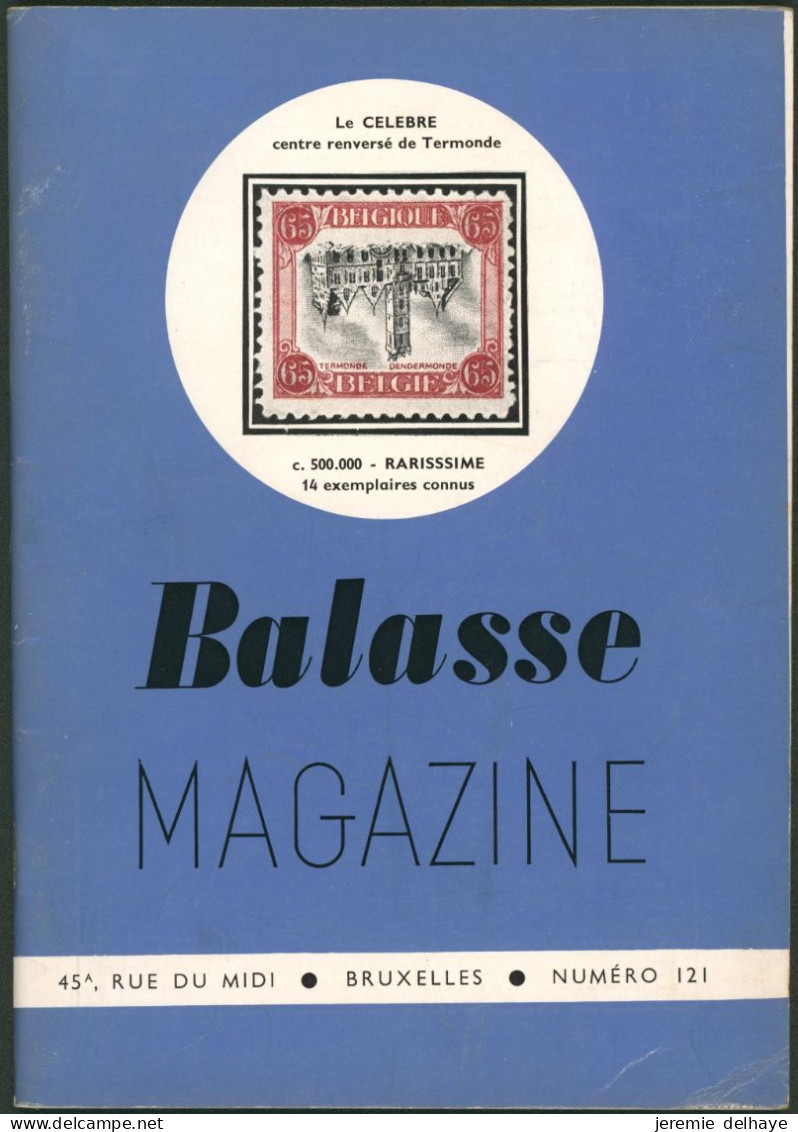 Belgique - BALASSE MAGAZINE : N°121 - French (from 1941)