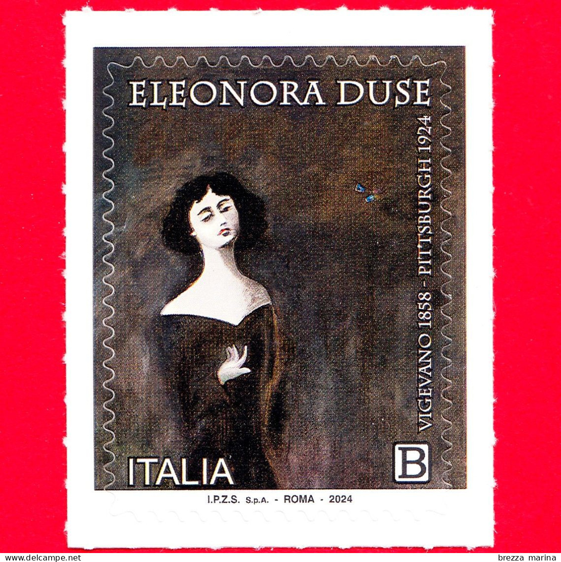 Nuovo - MNH - ITALIA - 2024 - 100 Anni Della Morte Di Eleonora Duse, Attrice Teatrale - B - 2021-...: Nieuw/plakker