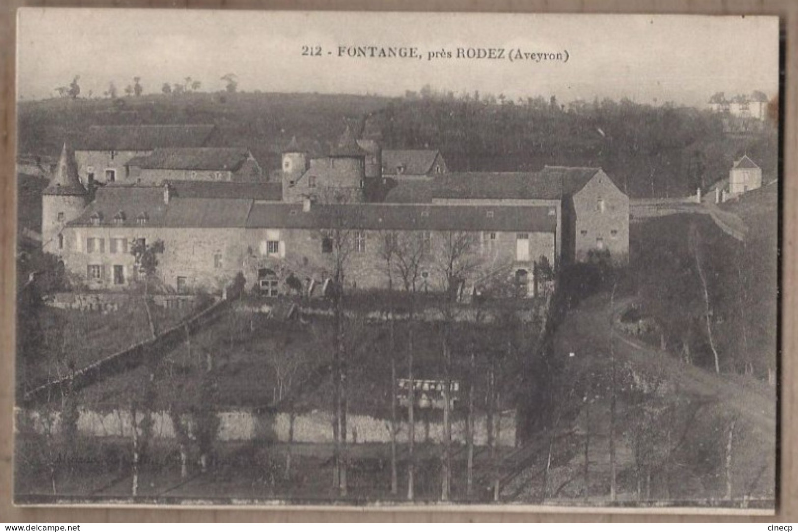 CPA 12 - FONTANGE - Fontange , Près RODEZ - TB PLAN Grande Bâtisse - Andere & Zonder Classificatie