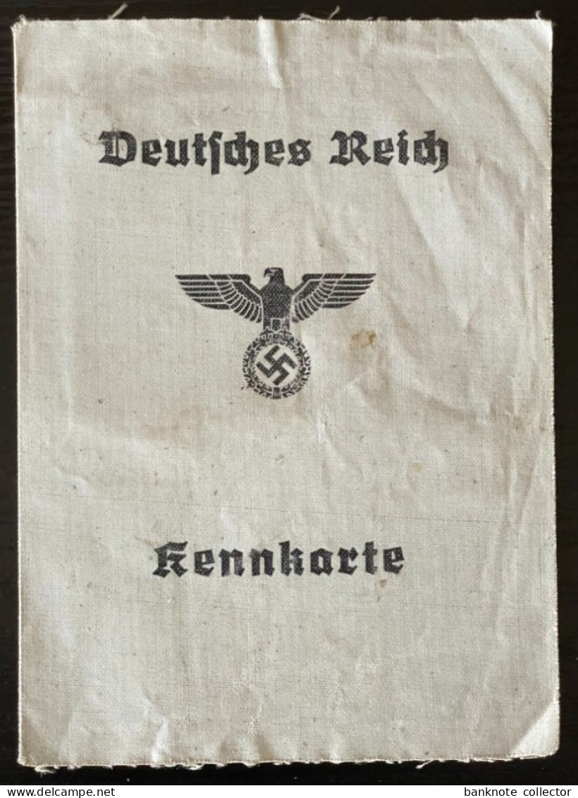 Deutschland, Germany - Kennkarte - Deutsches Reich - Wermeiskirchen - 1941 ! - 1939-45