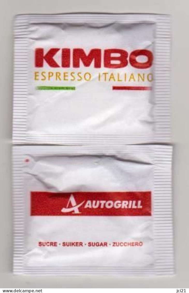 Sachet Sucre " KIMBO - Autogrill " (S211) _Di350 - Azúcar