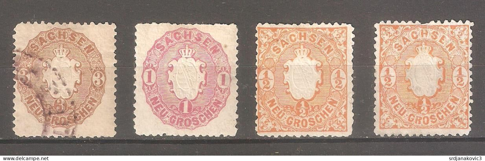 Saxony - Unused Stamps