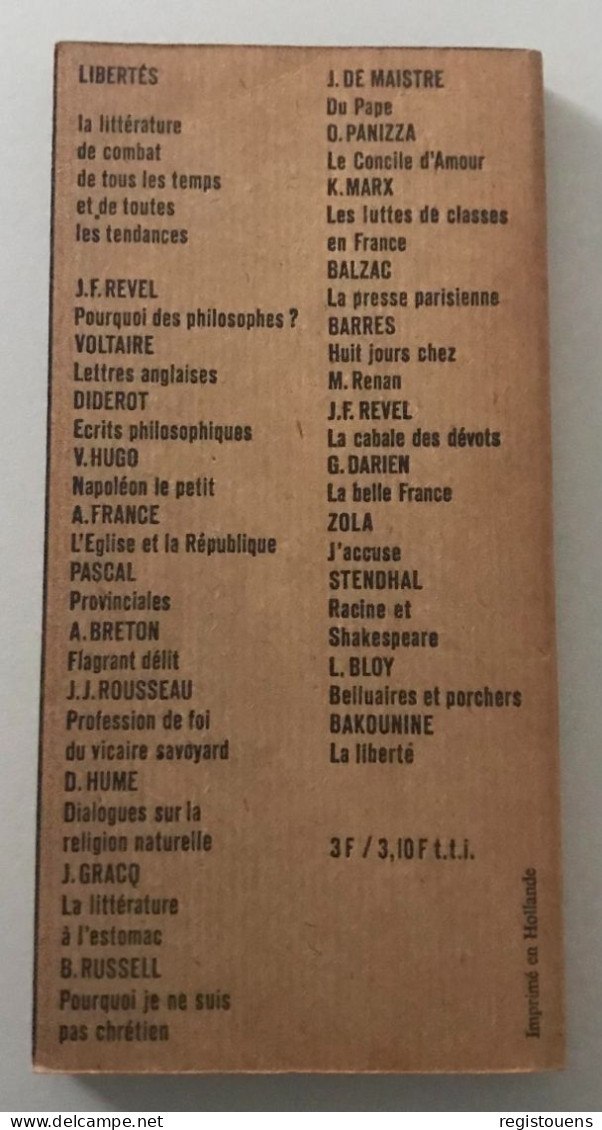 Leon Bloy Belluaires Et Porchers 1884-1894 Choix - Autres & Non Classés