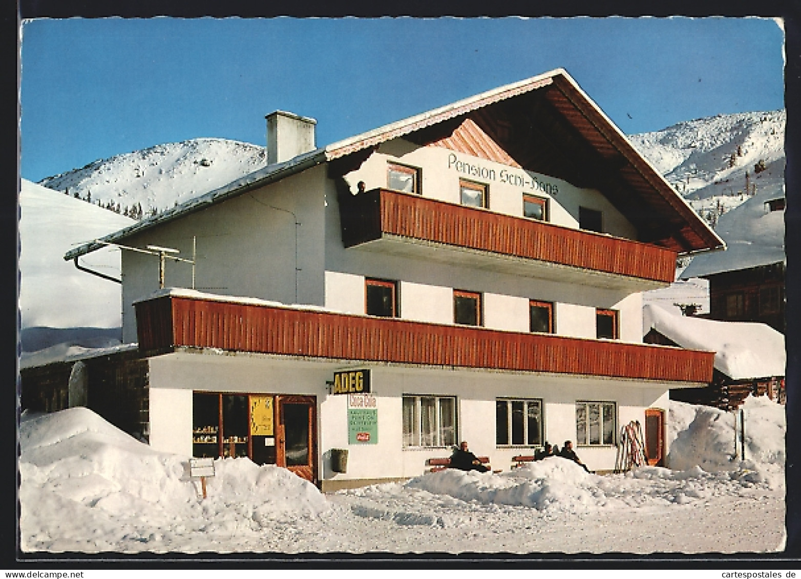 AK Donnersbach, Hotel-Pension Schi-Hans Im Schnee  - Otros & Sin Clasificación