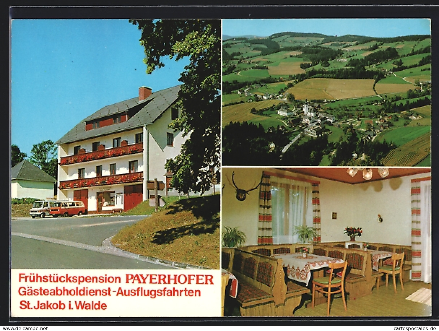AK St. Jakob I. Walde, Hotel-Pension Payerhofer  - Otros & Sin Clasificación