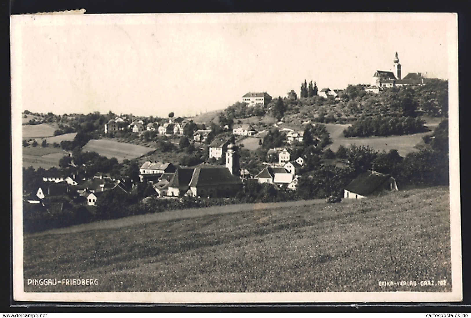 AK Pinggau-Friedberg, Blick In Den Ort  - Other & Unclassified