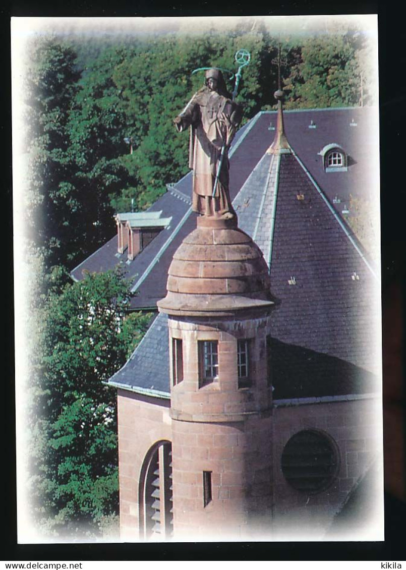 CPSM / CPM 10.5 X 15 Bas Rhin OTTROTT Mont Saint Odile Statue De Ste Odile - Sonstige & Ohne Zuordnung