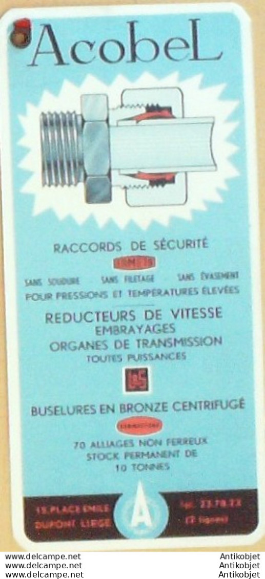 ACOBEL HYDROBEL (raccords De Sécurité Pompes) Belgique 1948 - 1900 – 1949