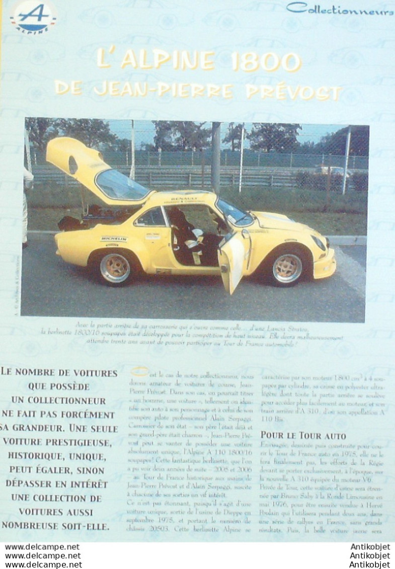 Alpine Renault édition Hachette - Historia