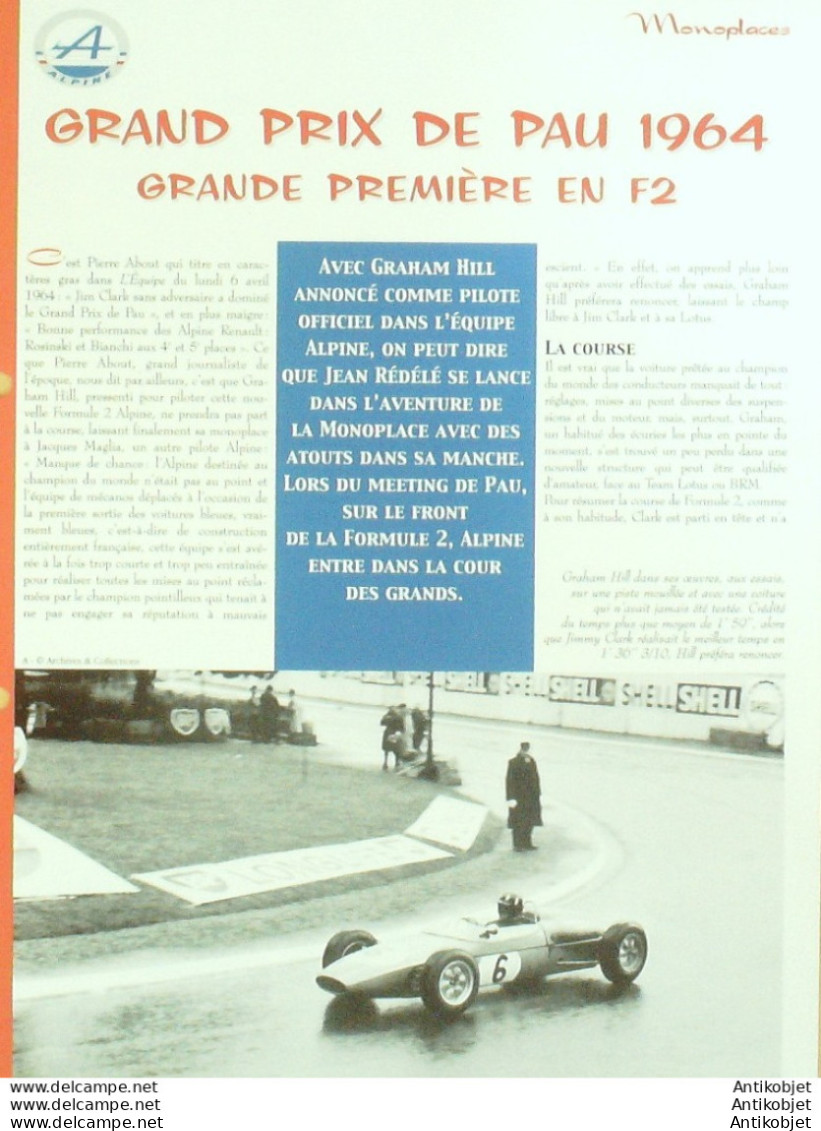 Alpine Renault édition Hachette - Histoire