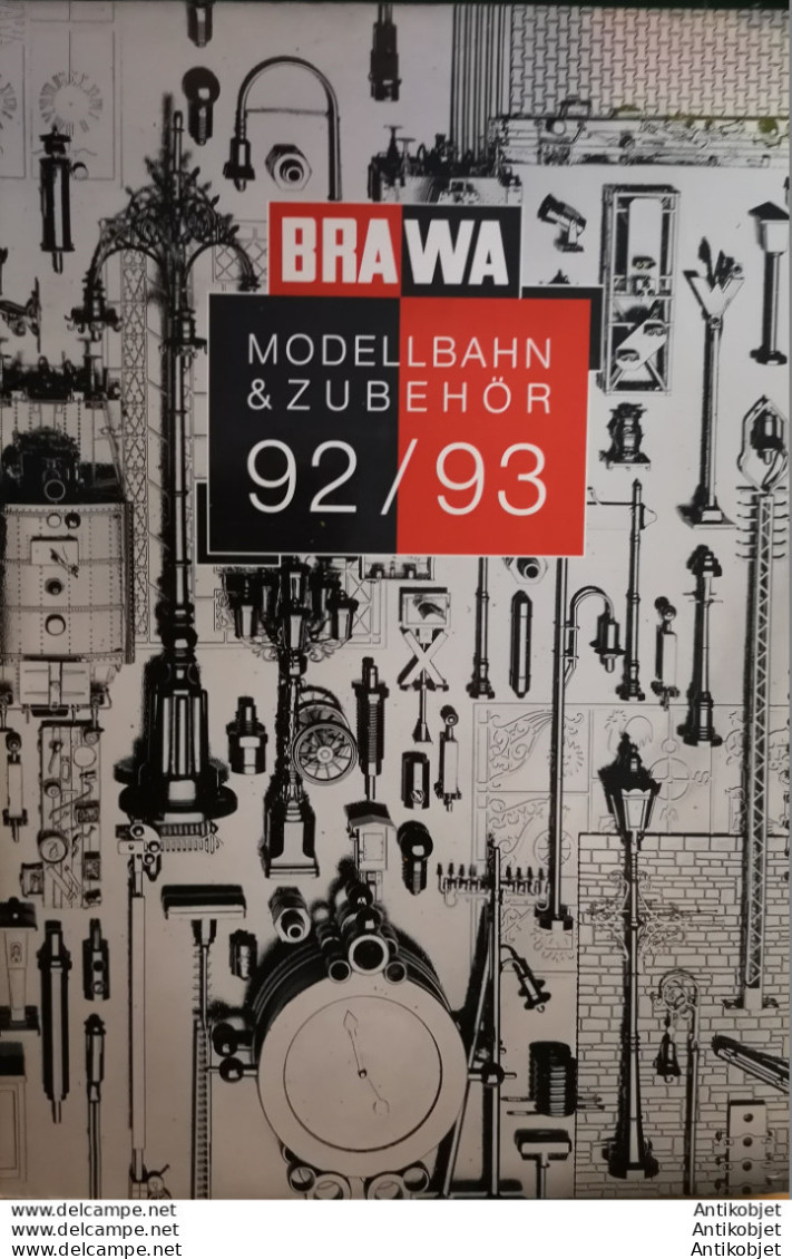 BRAWA (Gare,voiture,wagon,motrice,signaux) Allemagne 1992/93 - 1950 - ...