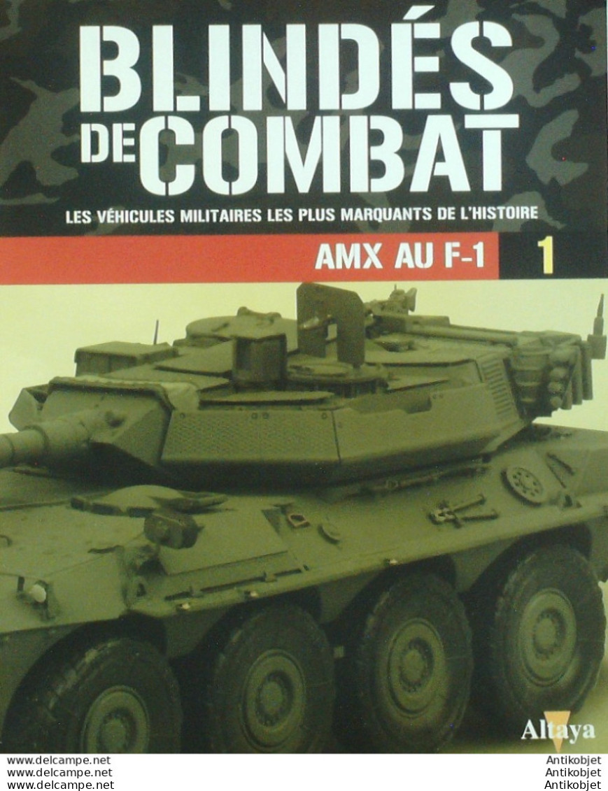 Blindés De Combat AMX AUF- F1 AMX Mark V30 édition Hachette - History