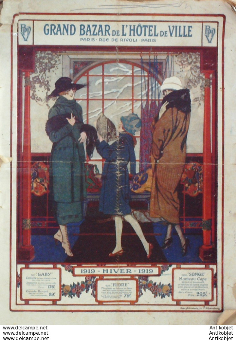 BazarT HOTEL De VILLE (Lingerie Blanc Literie) 1919 - 1900 – 1949