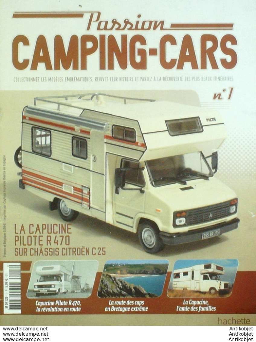Camping-cars Caoucine Pilote R470 édition Hachette - Geschiedenis