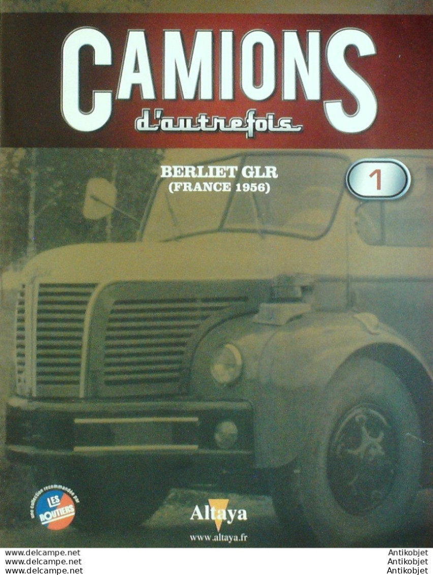 Camions Berliet GLR 1956 édition Hachette - Geschichte