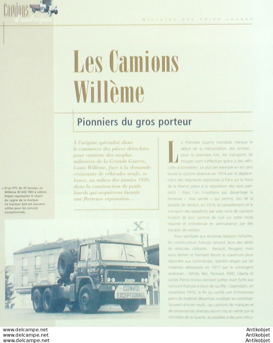 Camions Berliet GLR 1956 édition Hachette - History