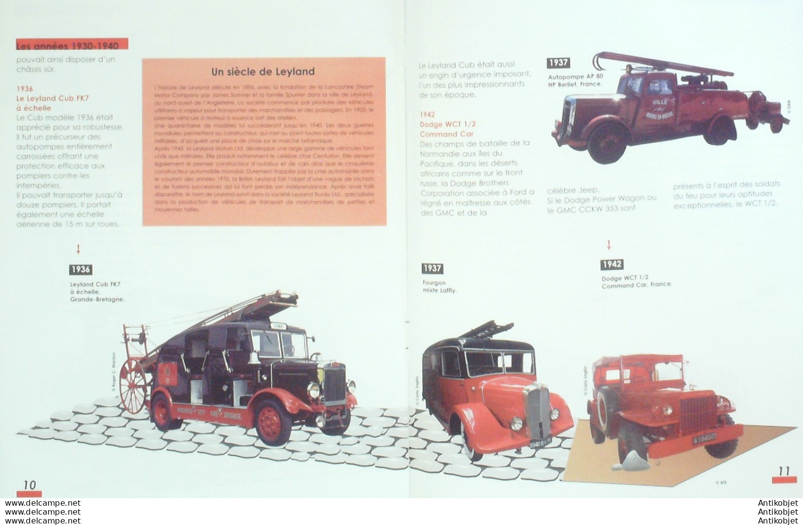 Camion de pompiers Pompe vapeur Merryweather Ople Blitz KL17 édition Hachette