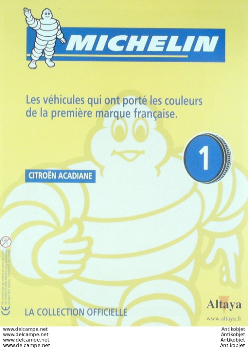 Citroen Acadiane Michelin édition Hachette - Histoire