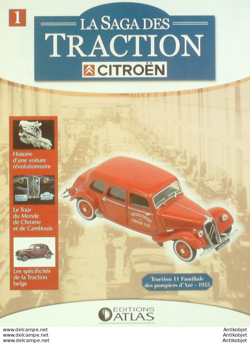 Citroen Traction Belge Et 11 Familiale édition Hachette - Historia