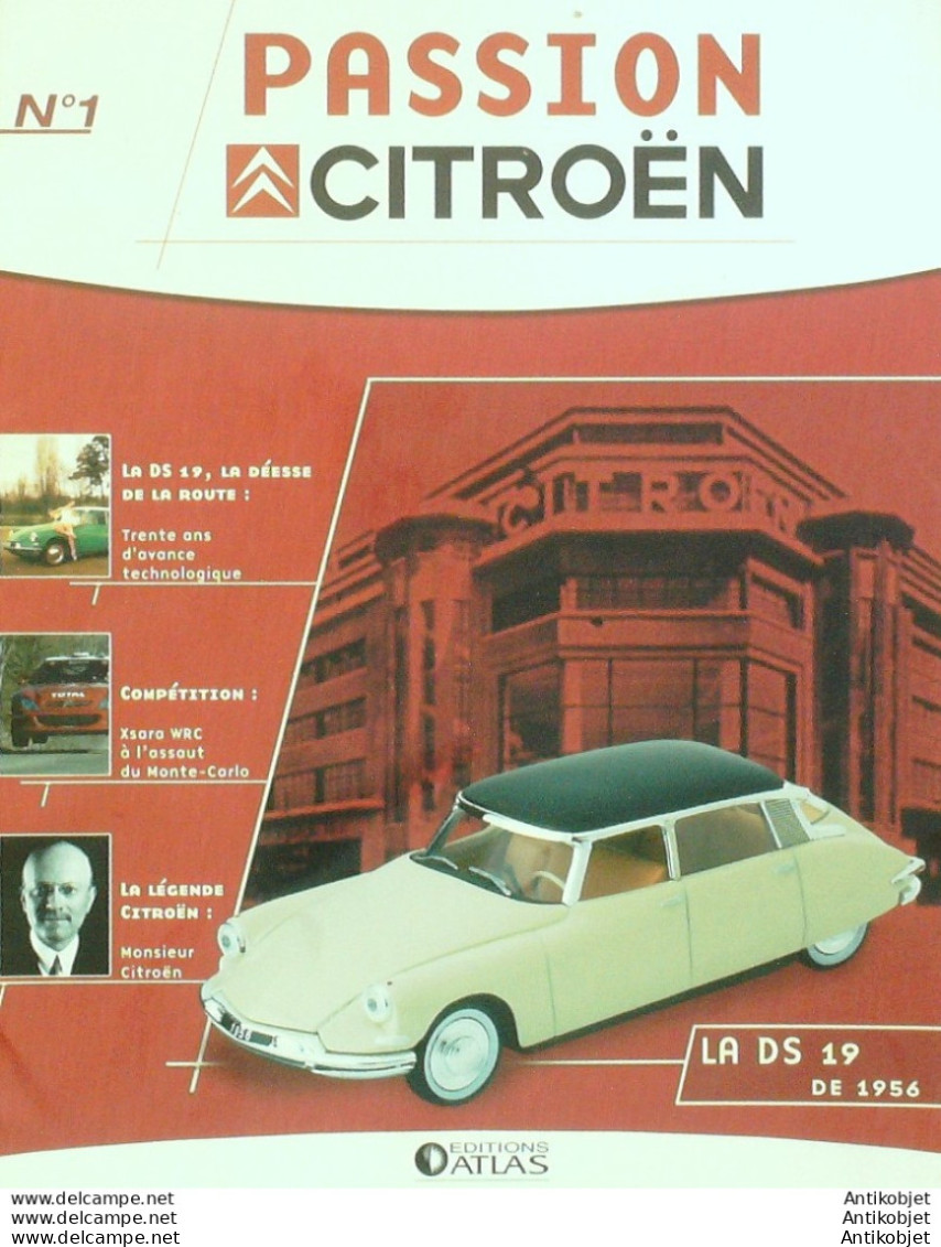 Citroen DS 19 1956 Xsara WRC édition Hachette - Historia