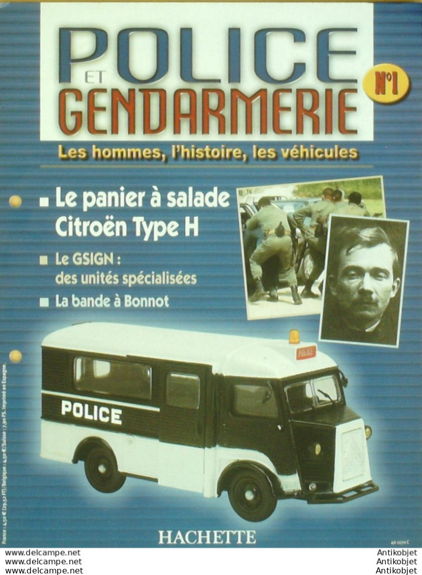 Citroen Type HY Police Gendarmerie Méhari édition Hachette - Geschiedenis