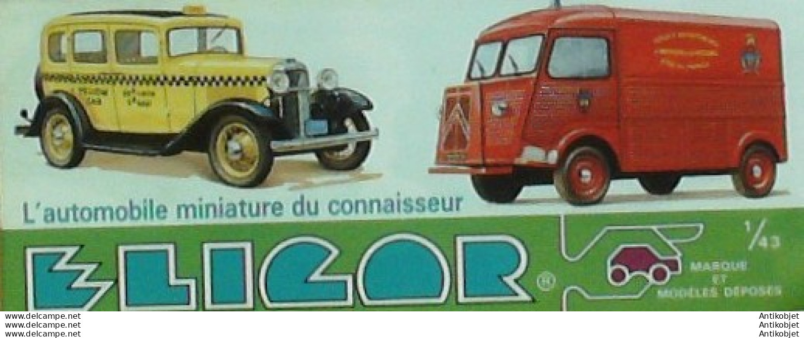 Eligor Catalogue De 150 Miniatures - Geschiedenis