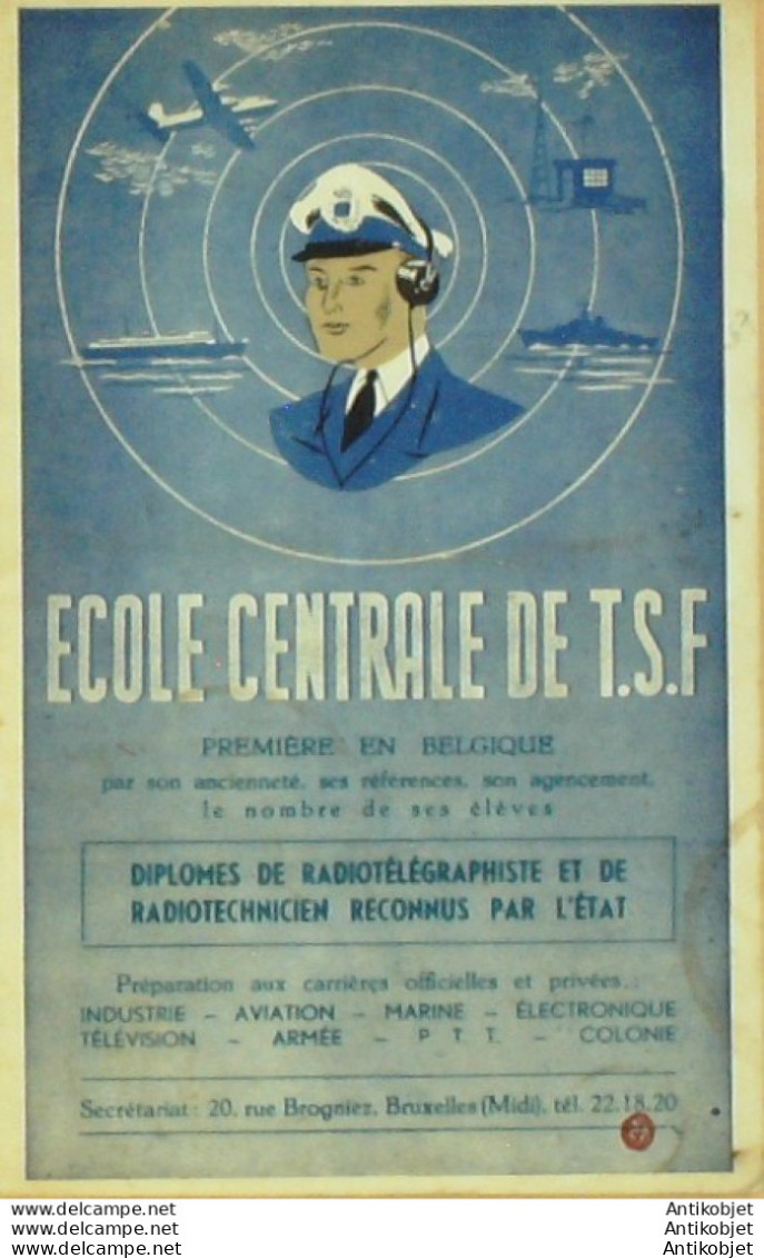 Ecole Centrale TSF Bruxelles 1951 - 1900 – 1949