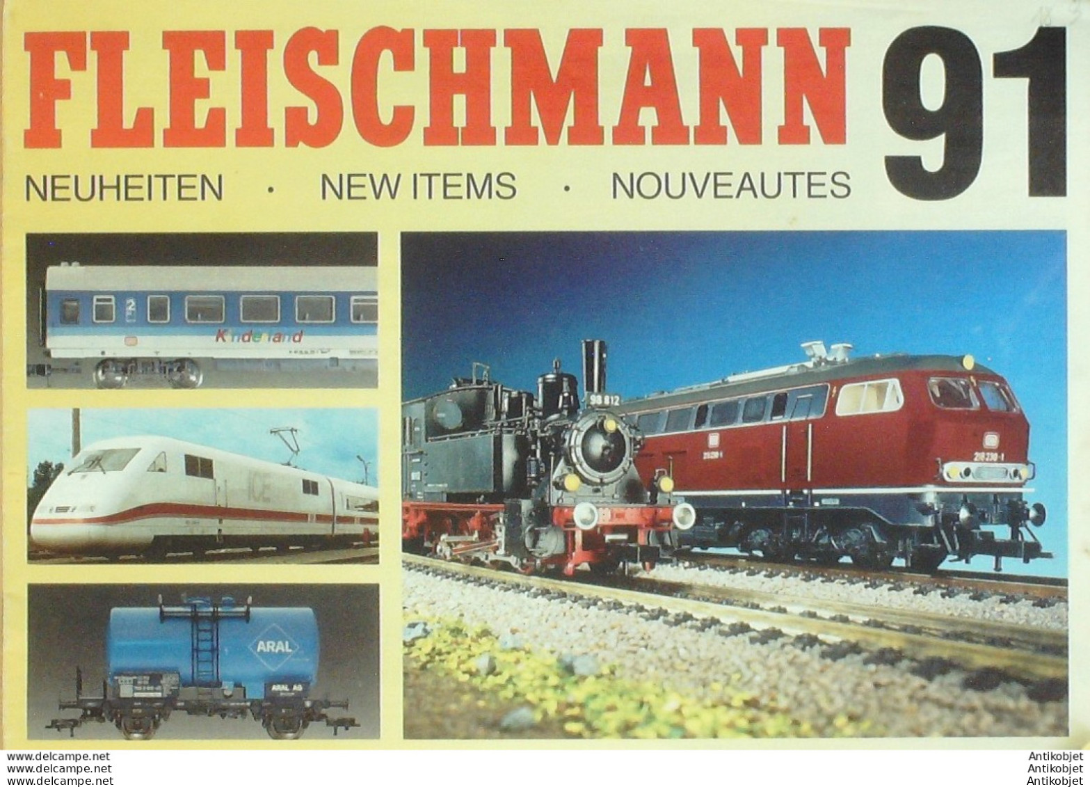 FALLER (Gare,voiture,wagon,train,batiment) Allemagne 1991 - 1950 - ...